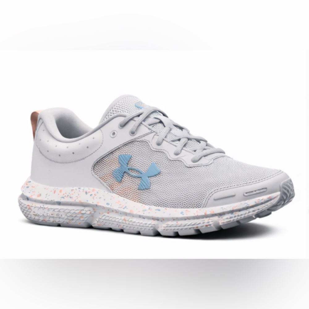 Under Armour Charged Assert 10 Paint Splatter Running Shoes Women’s 9 Like New